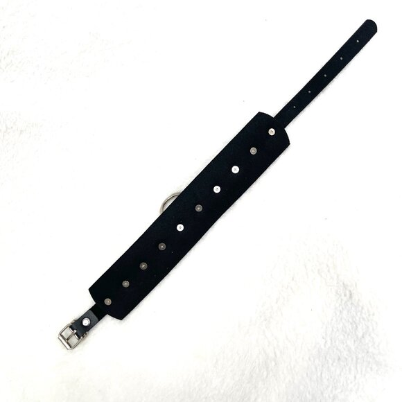 NWT DOLS KILL SMEXY Carea metal spiked leather choker COSTUME RAVE - Picture 9 of 12